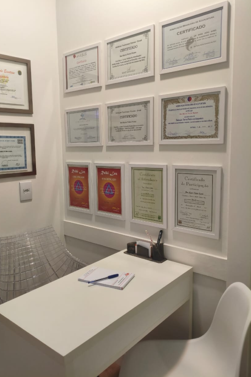 Foto de detalhe da clínica